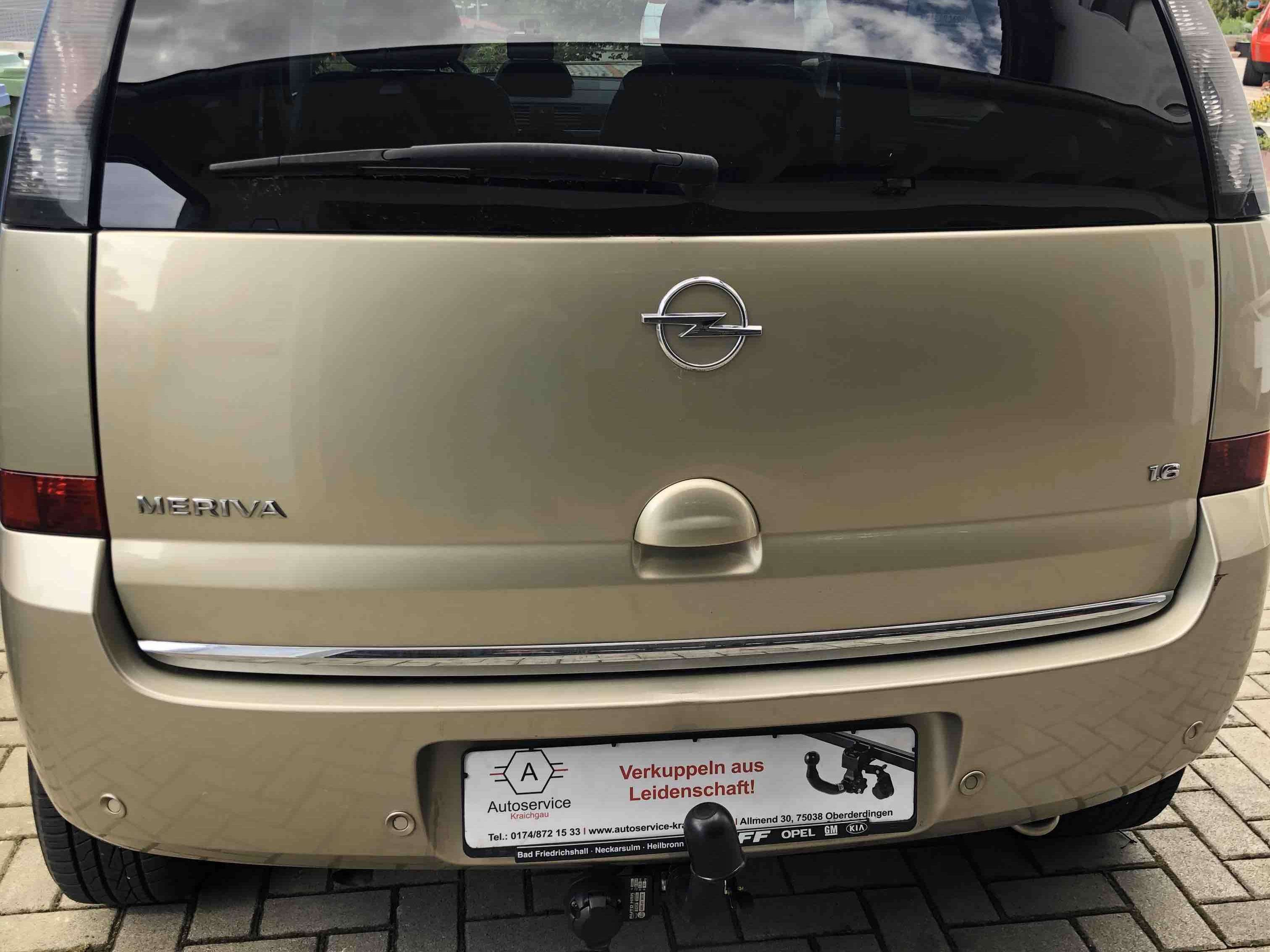Opel Meriva B Anhängerkupplung nachrüsten