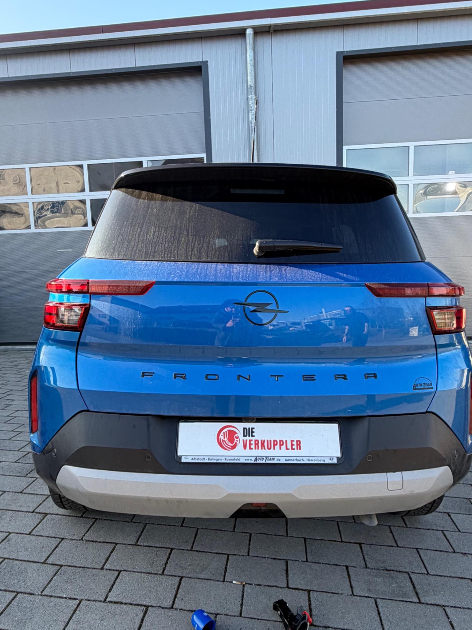 Opel Frontera Anhängerkupplung nachrüsten